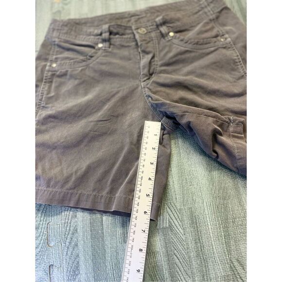 Kuhl Womens 6 Gray Hiking Active Outdoor Cargo Shorts - Picture 4 of 12